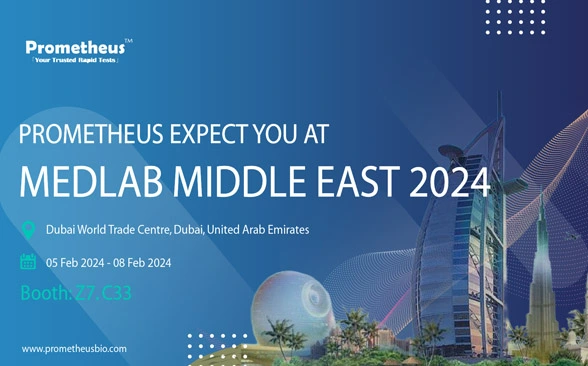 MEDLAB 2024 | Meet Prometheus in Dubai World Trade Centre at Z7.C33