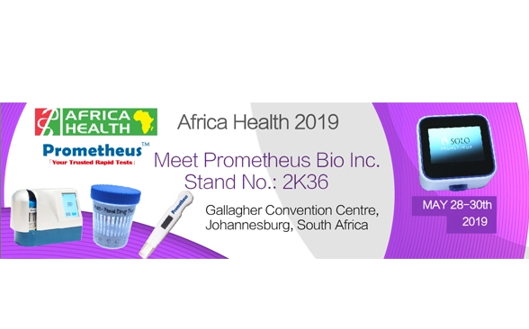 Prometheus Bio Inc. Attend AFRICA HEALTH 2019 in May