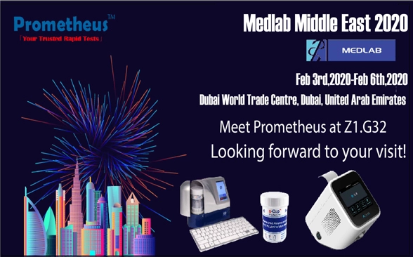 Prometheus Bio Inc. Will Attend MEDLAB Middle East 2020