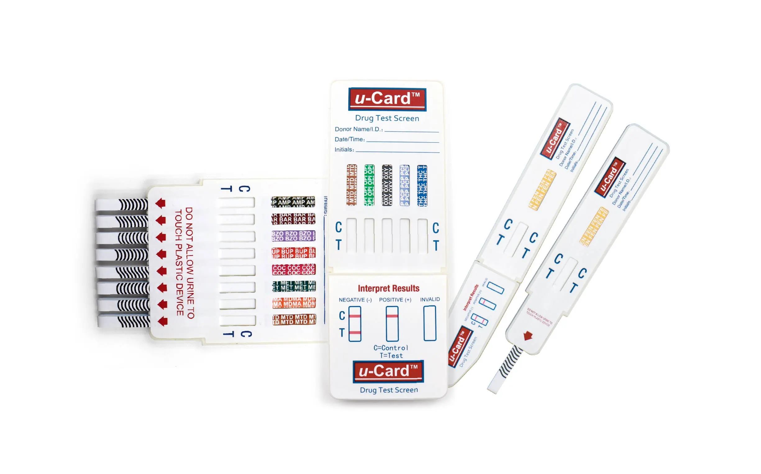 Drug of Abuse Urine Test Dip Card