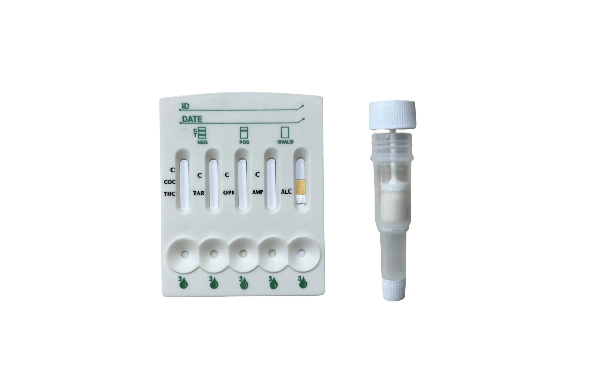 Drug Screen Test Cassette (Saliva)