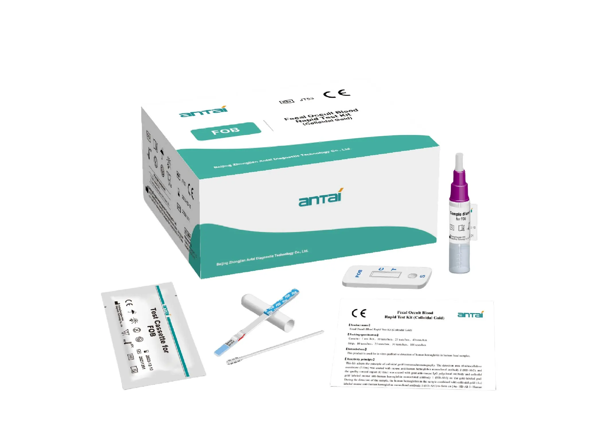 fob rapid test cassette feces