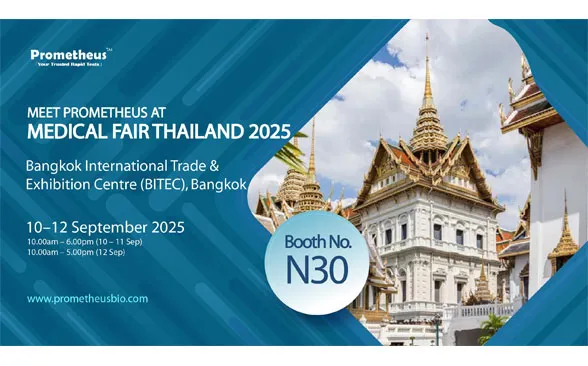 Medical Fair Thailand 2025 | Welcome to visit Prometheus in Bangkok at #N30